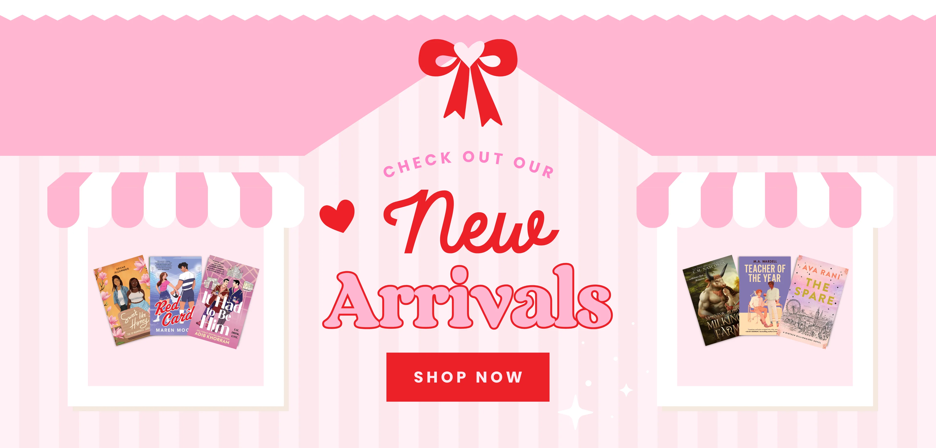 Signed Romance and Bookish Swag