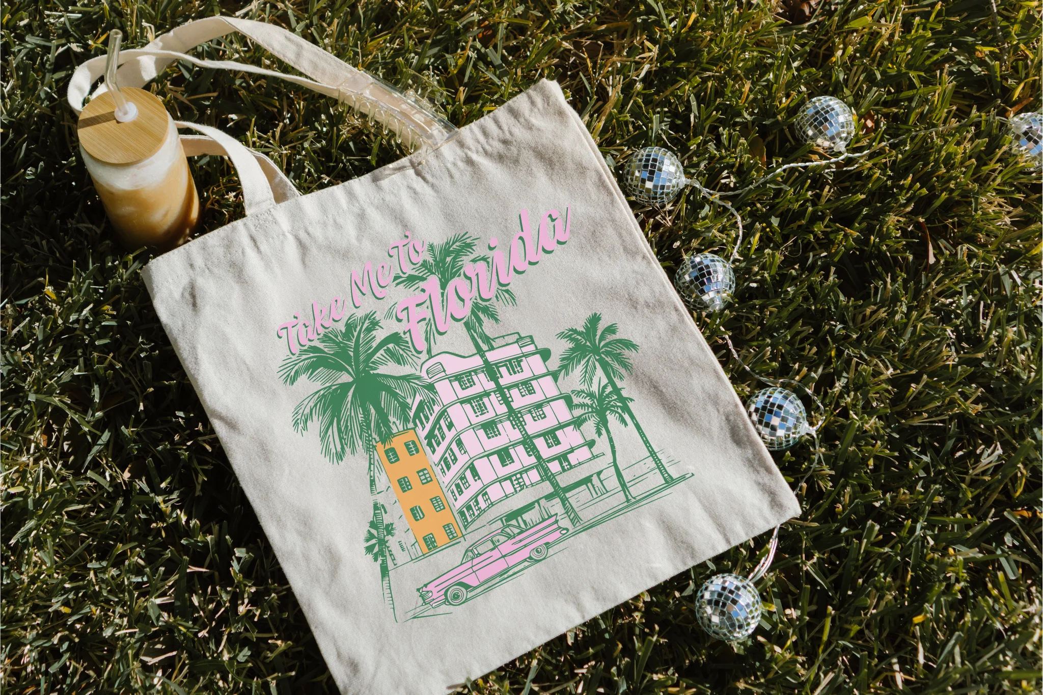 'Take Me To Florida' Tote Bag - Image 3