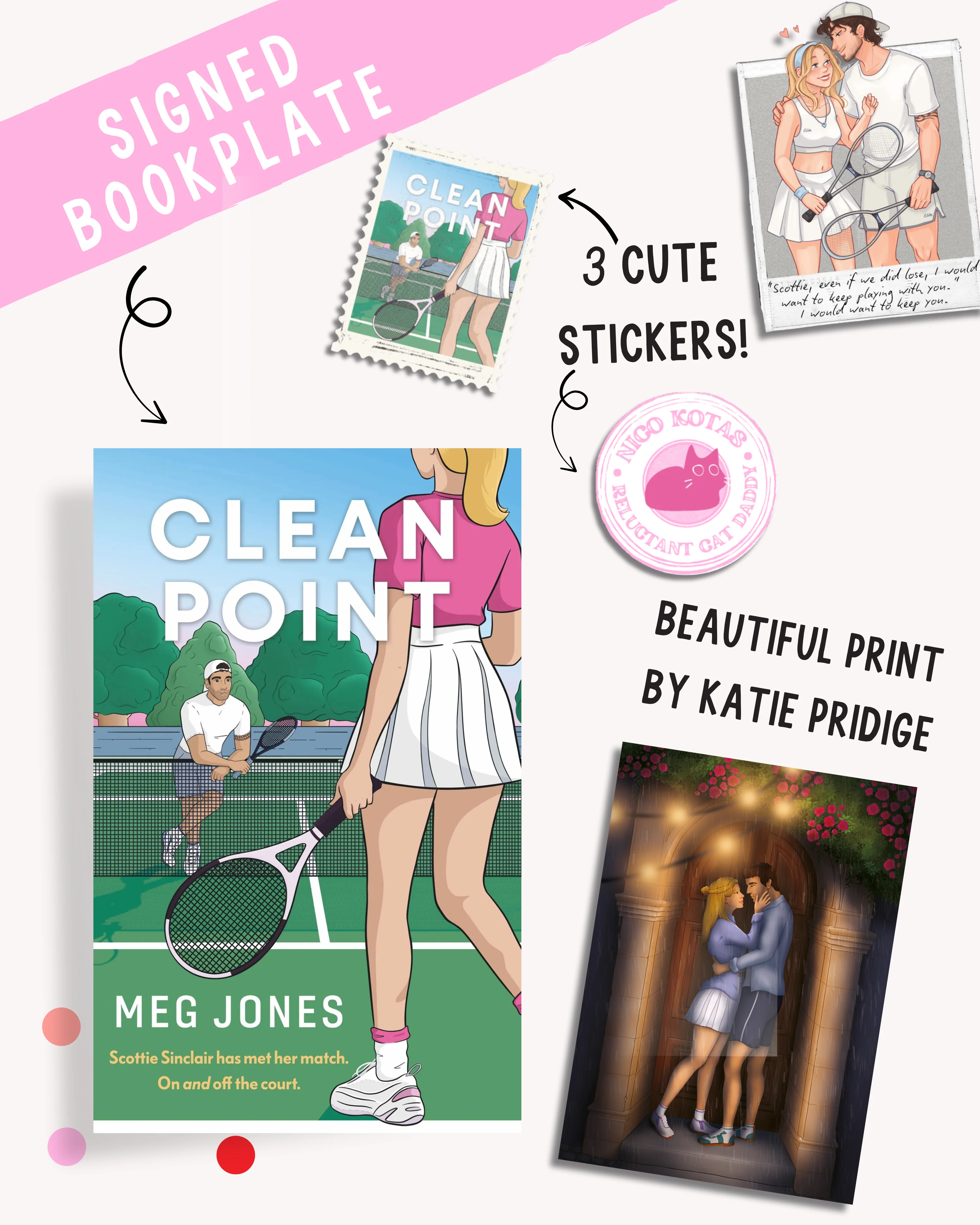 Clean Point (Signed or Signed Book Plate) - Image 3