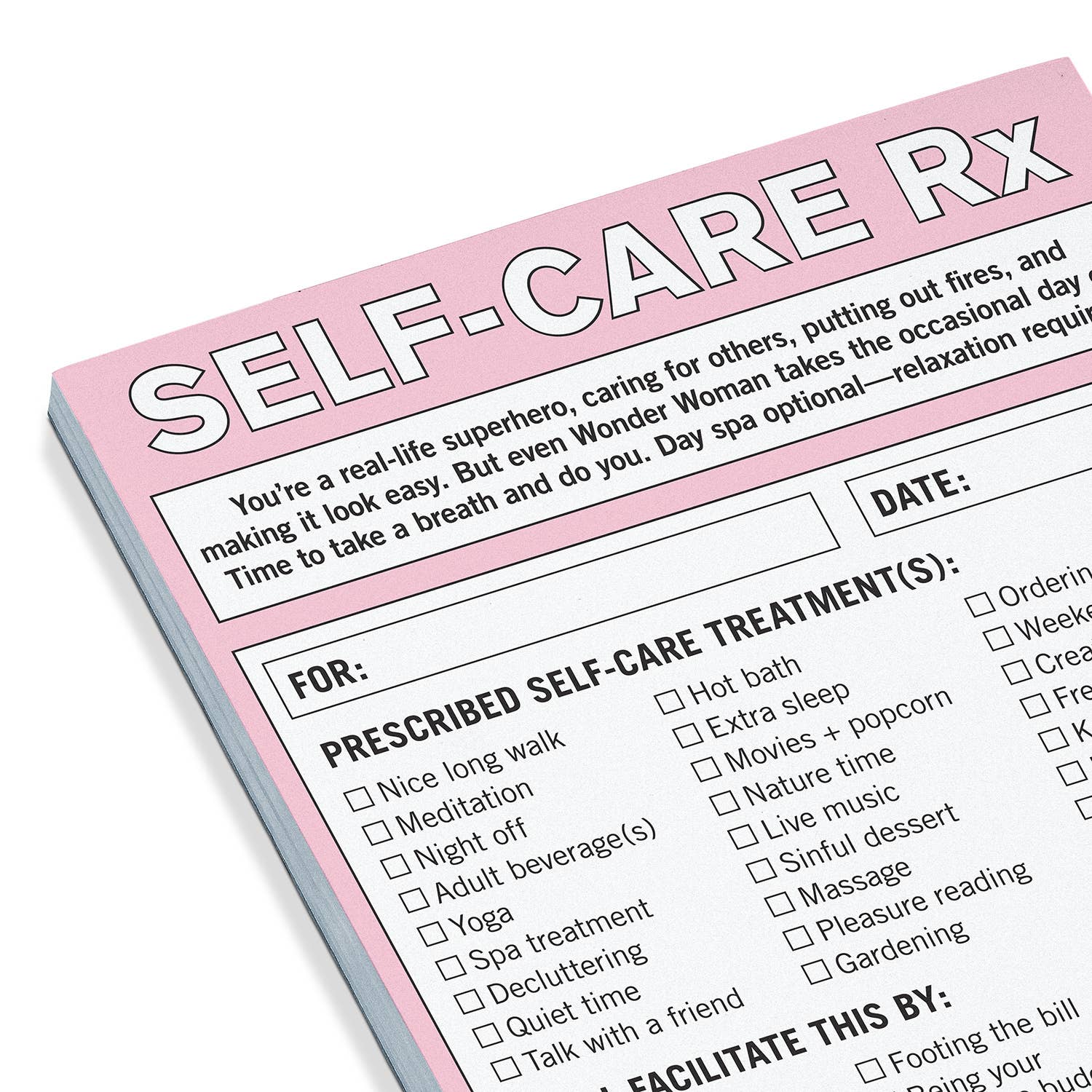 Self-Care RX Nifty Note Pad - Image 3